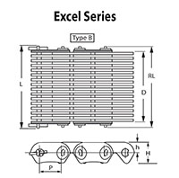 Excel Series Silent Chain Type B